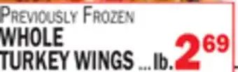 C Town WHOLE TURKEY WINGS offer
