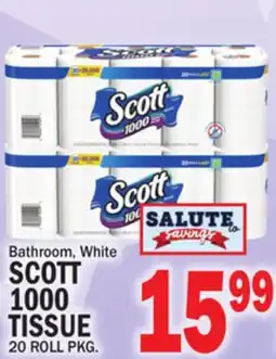 C Town SCOTT 1000 TISSUE offer