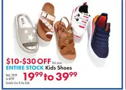 Boscov's Kids Shoes offer