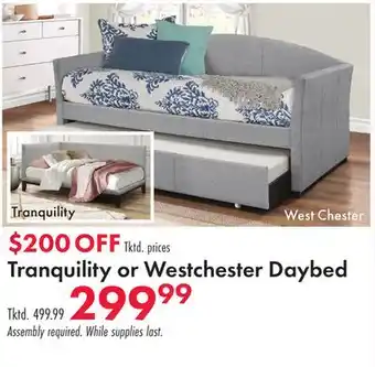 Boscov's Tranquility or Westchester Daybed offer