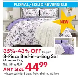 Boscov's 8-Piece Bed-in-a-Bag Set offer