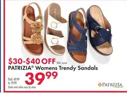 Boscov's PATRIZIA Womens Trendy Sandals offer