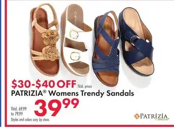 Boscov's PATRIZIA Womens Trendy Sandals offer