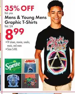 Boscov's Mens & Young Mens Graphic T-Shirts offer