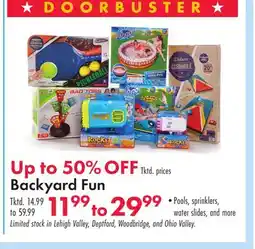 Boscov's Backyard Fun offer