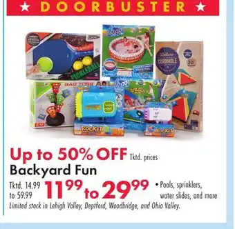Boscov's Backyard Fun offer