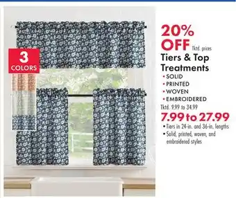 Boscov's Tiers & Top Treatments offer