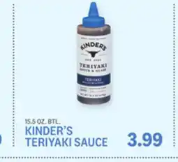 Kings Food Markets KINDER'S TERIYAKI SAUCE offer