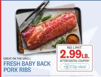 Kings Food Markets FRESH BABY BACK PORK RIBS offer