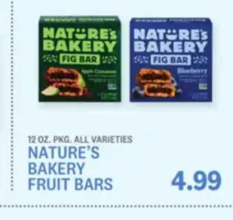 Kings Food Markets NATURE'S BAKERY FRUIT BARS offer