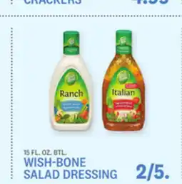 Kings Food Markets WISH-BONE SALAD DRESSING offer