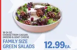 Kings Food Markets FAMILY SIZE GREEN SALADS offer