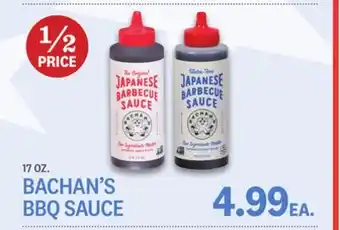 Kings Food Markets BACHAN'S BBQ SAUCE offer