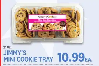 Kings Food Markets JIMMY'S MINI COOKIE TRAY offer