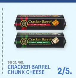 Kings Food Markets CRACKER BARREL CHUNK CHEESE offer