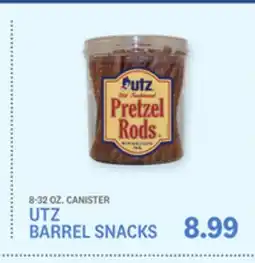 Kings Food Markets UTZ BARREL SNACKS offer