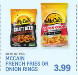 Kings Food Markets MCCAIN FRENCH FRIES OR ONION RINGS offer