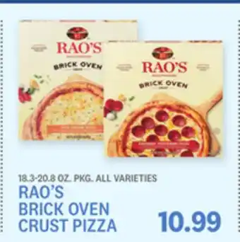 Kings Food Markets RAO'S BRICK OVEN CRUST PIZZA offer