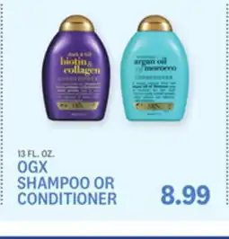 Kings Food Markets OGX SHAMPOO OR CONDITIONER offer