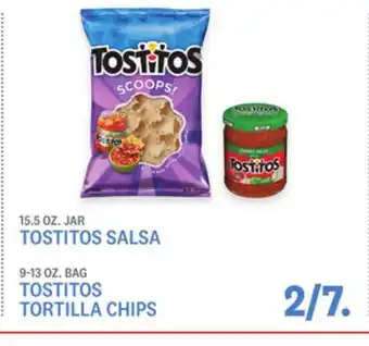 Kings Food Markets 15.5 OZ. JAR TOSTITOS SALSA, 9-13 OZ. BAG TOSTITOS TORTILLA CHIPS offer