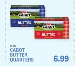 Kings Food Markets CABOT BUTTER QUARTERS offer