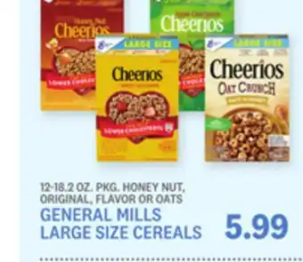Kings Food Markets GENERAL MILLS LARGE SIZE CEREALS offer