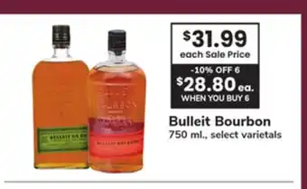 ACME Bulleit Bourbon offer