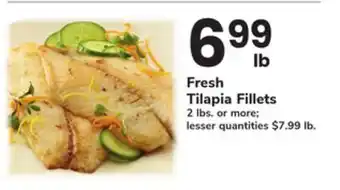 ACME Fresh Tilapia Fillets offer