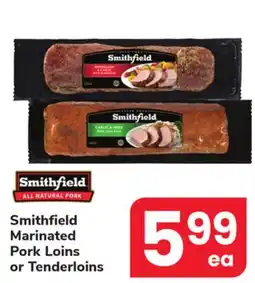 ACME Smithfield Marinated Pork Loins or Tenderloins offer