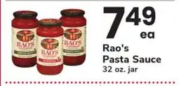 ACME Rao's Pasta Sauce offer