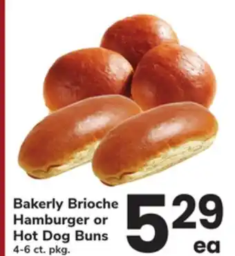 ACME Bakerly Brioche Hamburger or Hot Dog Buns offer