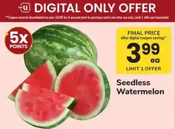 ACME Seedless Watermelon offer