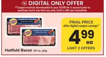 ACME Hatfield Bacon offer