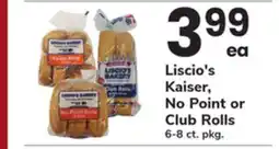 ACME Liscio's Kaiser, No Point or Club Rolls offer