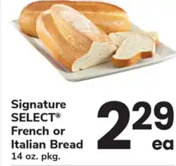 ACME Signature SELECT French or Italian Bread offer