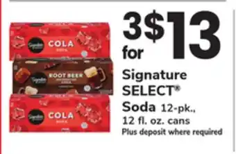 ACME Signature SELECT Soda offer