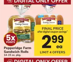 ACME Pepperidge Farm Sandwich Rolls offer