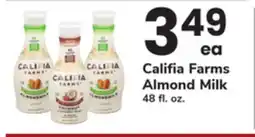 ACME Califia Farms Almond Milk offer