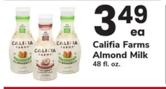 ACME Califia Farms Almond Milk offer