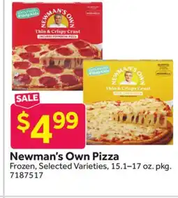 Stop&Shop Newman's Own Pizza offer