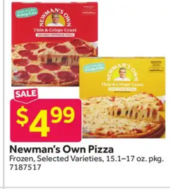 Stop&Shop Newman's Own Pizza offer