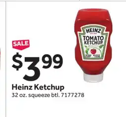 Stop&Shop Heinz Ketchup offer