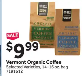 Stop&Shop Vermont Organic Coffee offer