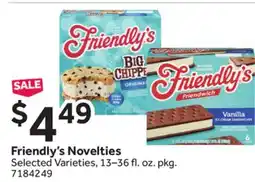 Stop&Shop Friendly's Novelties offer