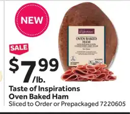 Stop&Shop Taste of Inspirations Oven Baked Ham offer