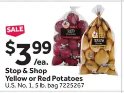 Stop&Shop Stop & Shop Yellow or Red Potatoes offer