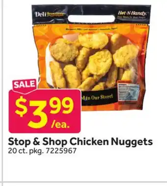 Stop&Shop Stop & Shop Chicken Nuggets offer