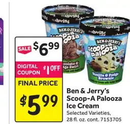 Stop&Shop Ben & Jerry's Scoop-A Palooza Ice Cream offer