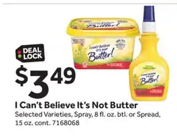 Stop&Shop I Can't Believe It's Not Butter offer