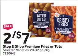 Stop&Shop Stop & Shop Premium Fries or Tots offer
